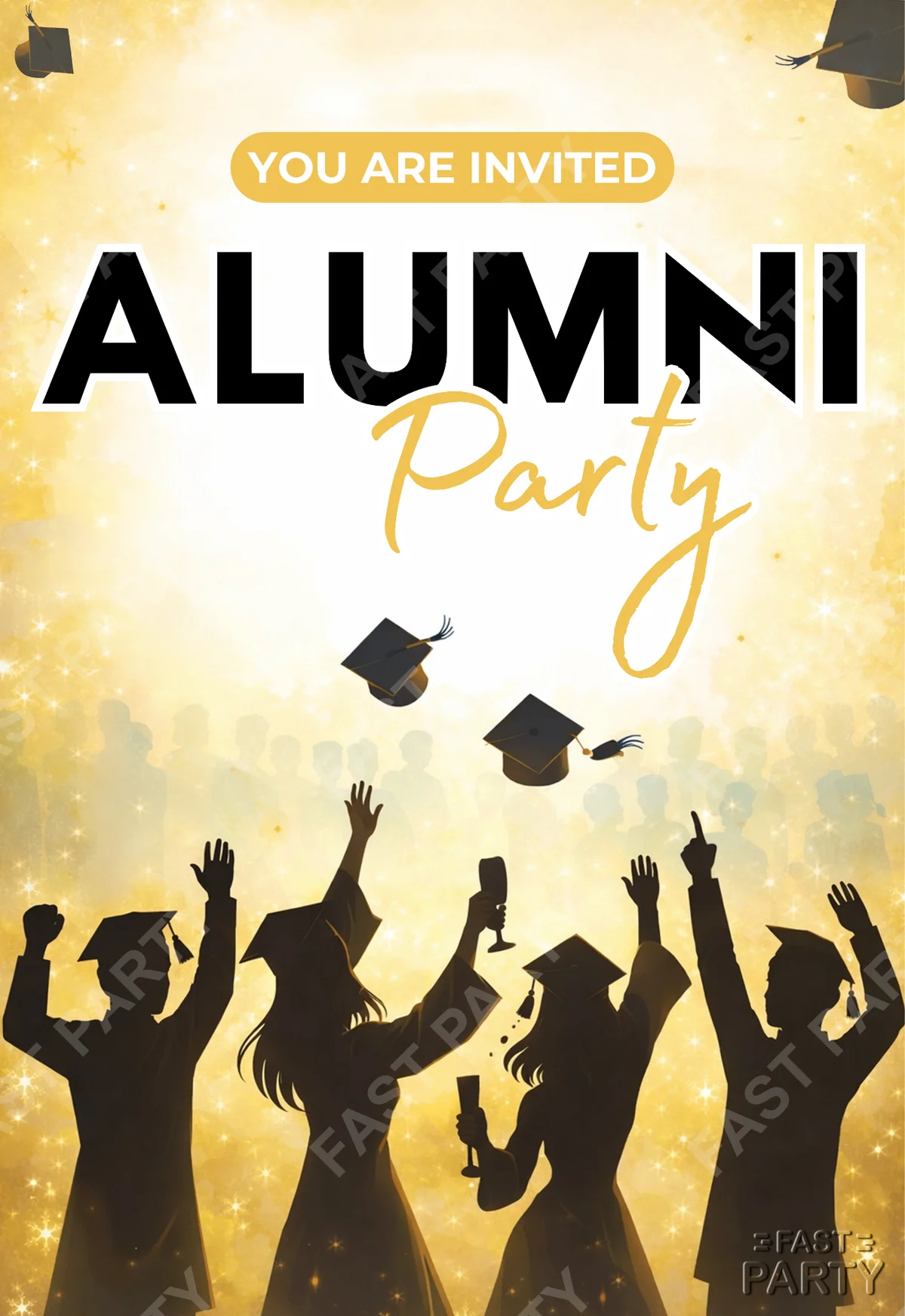 Alumni Party | Free College Events Invitation Template
